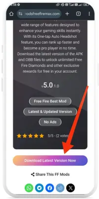 How To Install United Mods Free Fire Max?